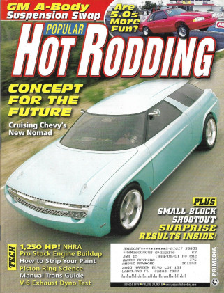 POPULAR HOT RODDING 1999 AUG - Pro/S FORD MILL, 429SCJ SPOILER